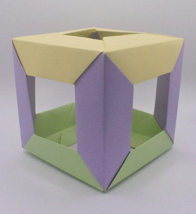Cube by Tomoko Fuse Cube by Tomoko Fuse