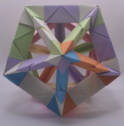 Icosahedron by Tomoko Fuse Icosahedron by Tomoko Fuse