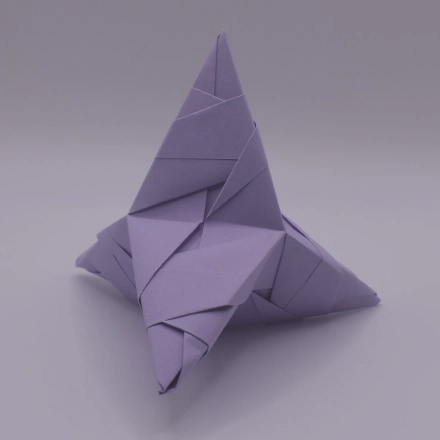 Stellated Tetrahedon by Tomoko Fuse Stellated Tetrahedon by Tomoko Fuse